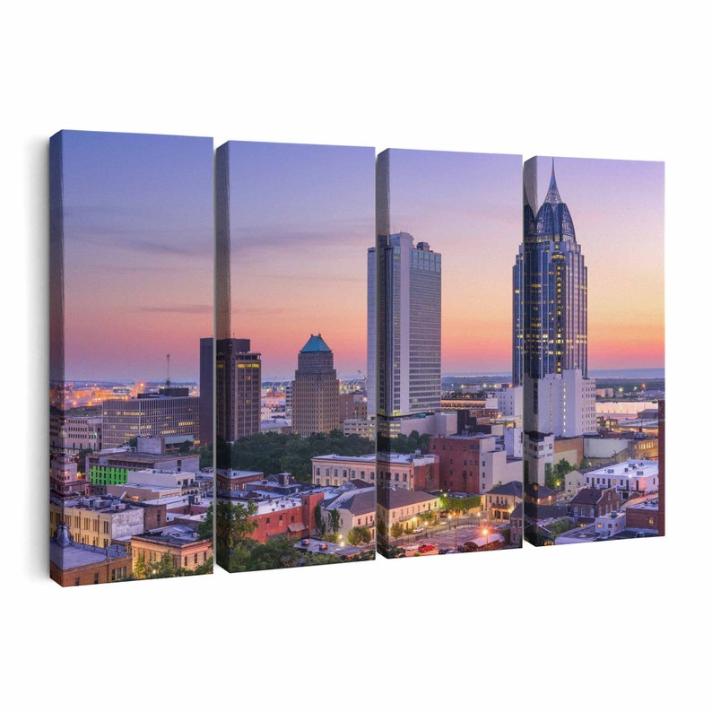 Mobile Skyline Canvas