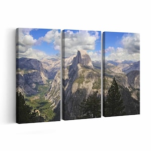 Half Dome Canvas print || Half Dome Wall Art || Half Dome Poster || Half Dome home decor || Half Dome Print