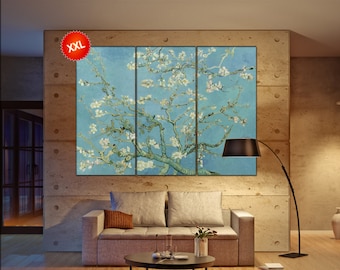 Almond Blossom van gogh  print canvas wall art Large Almond Blossom van gogh art artwork large art office decoration