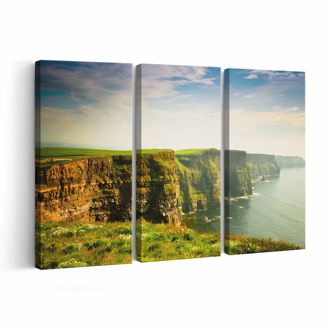 Ireland Landscape Canvas Print Ireland Landscape Wall Art Ireland