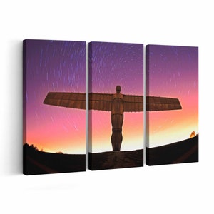 Angel of the North Canvas print || Angel of the North Wall Art || Angel of the North Poster || Angel of the North home decor || Angel of the