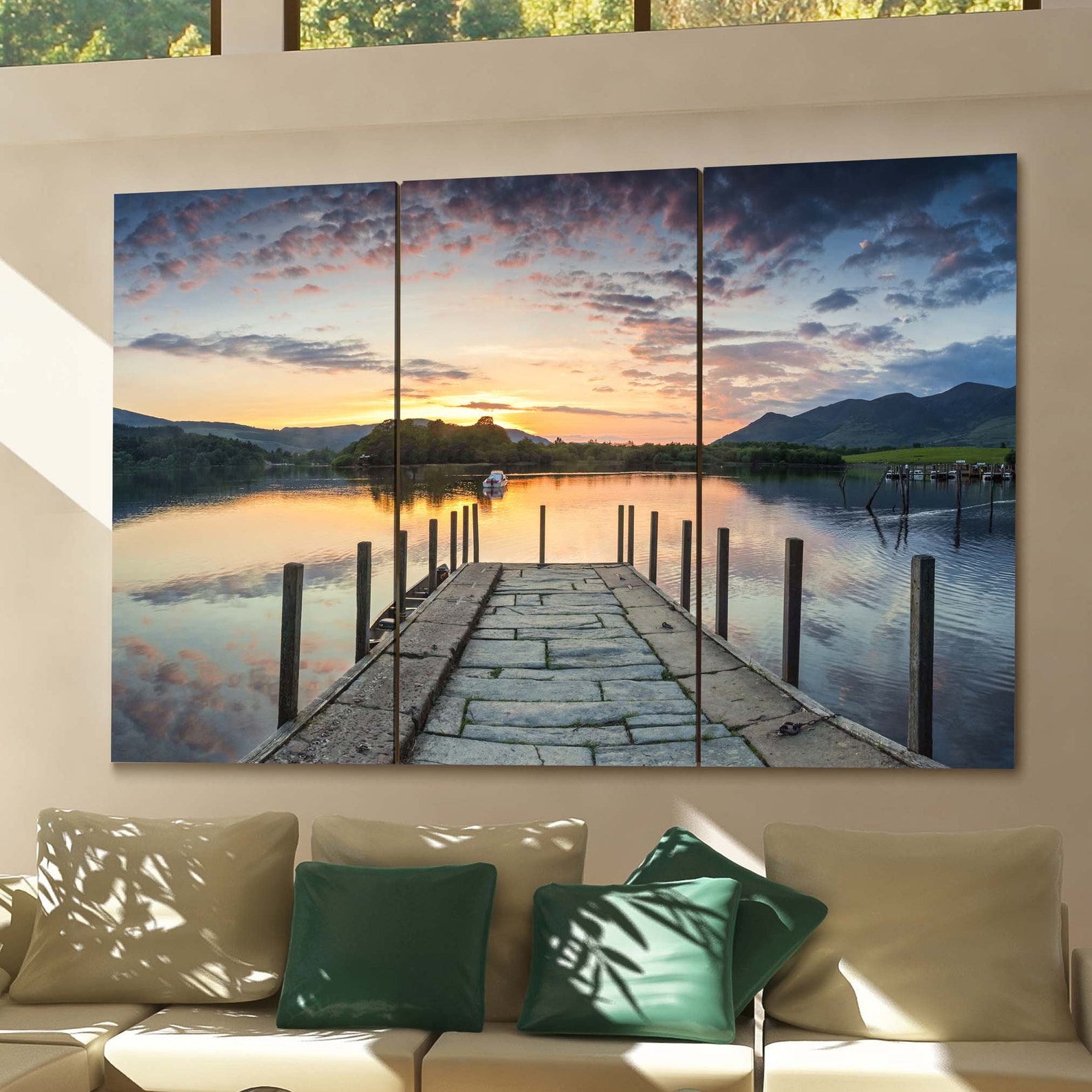 Lake District Canvas Print Lake District Wall Art Canvas Etsy