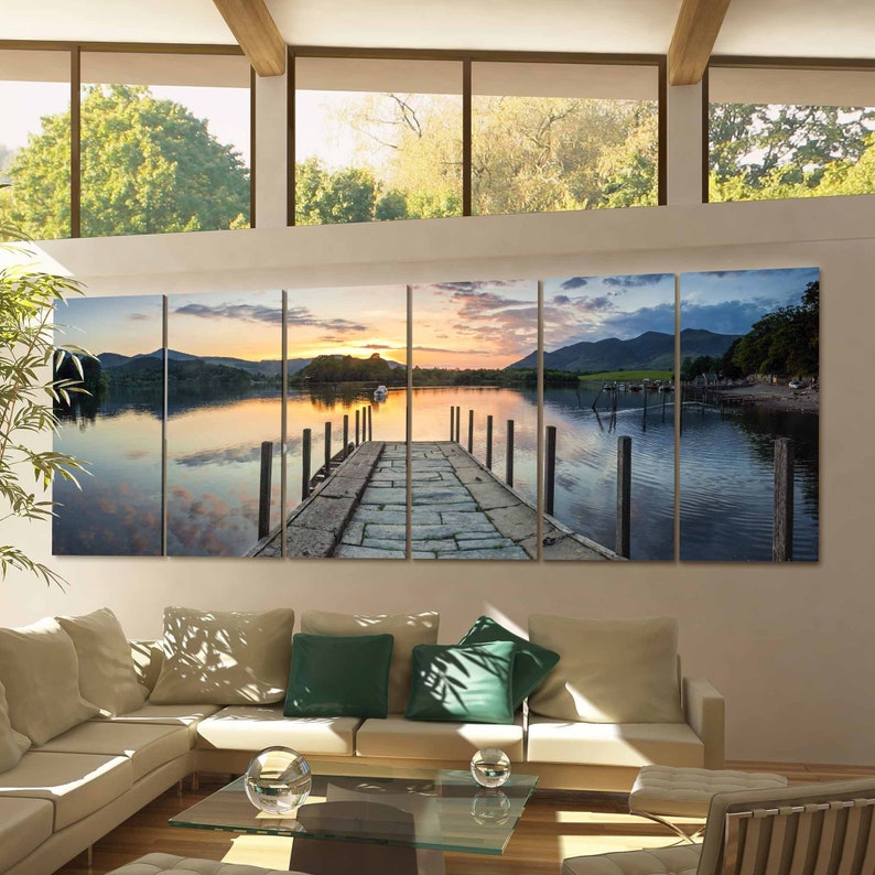 Lake District Canvas Print Lake District Wall Art Canvas Etsy