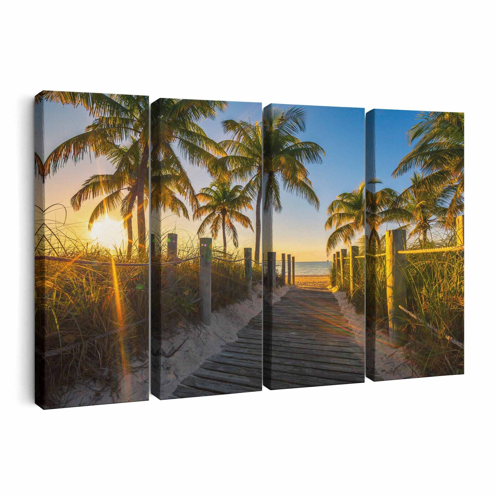 Key West Canvas Print Key West Wall Art Key West Poster Etsy