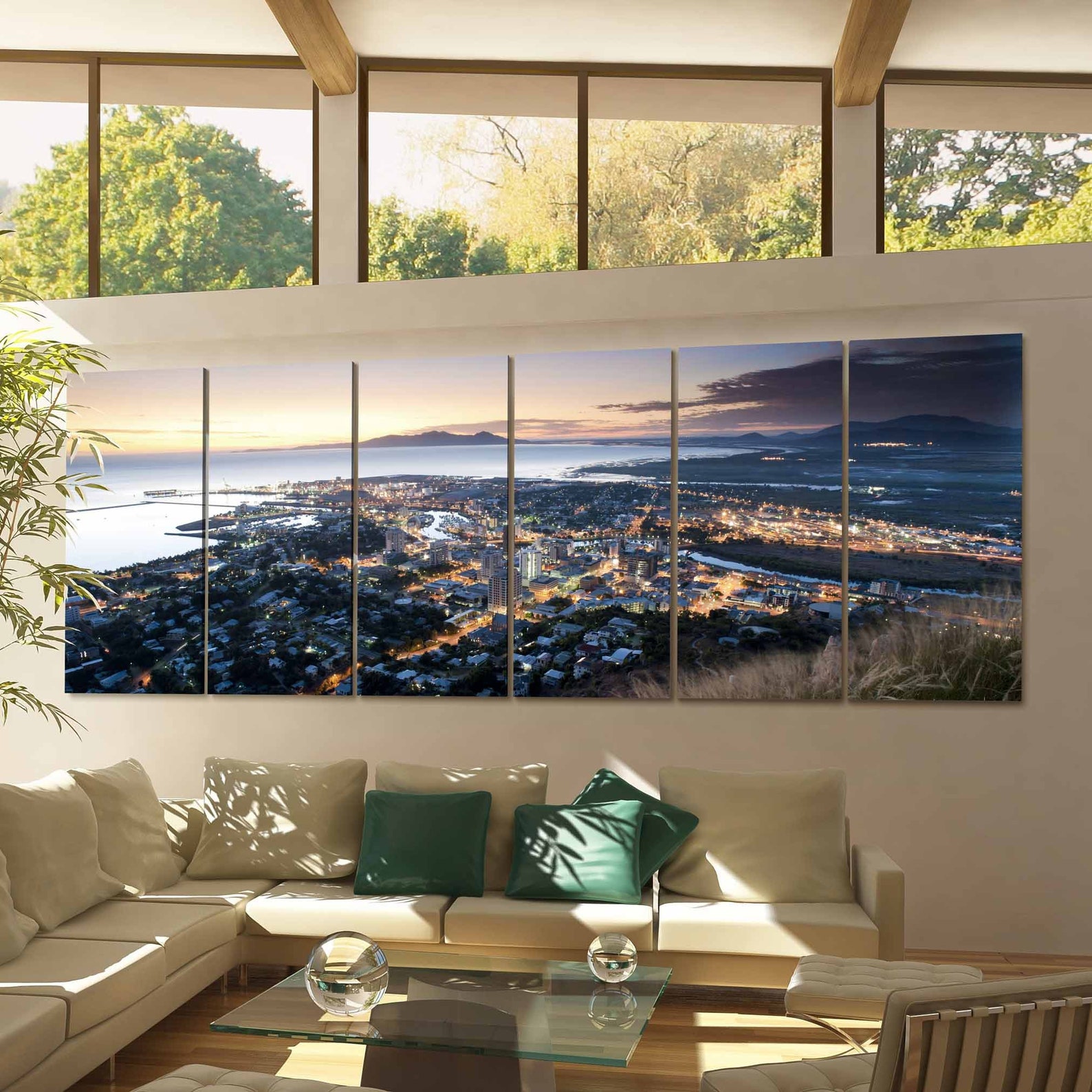 Townsville Skyline Wall Art Townsville Canvas Print Multiple Etsy