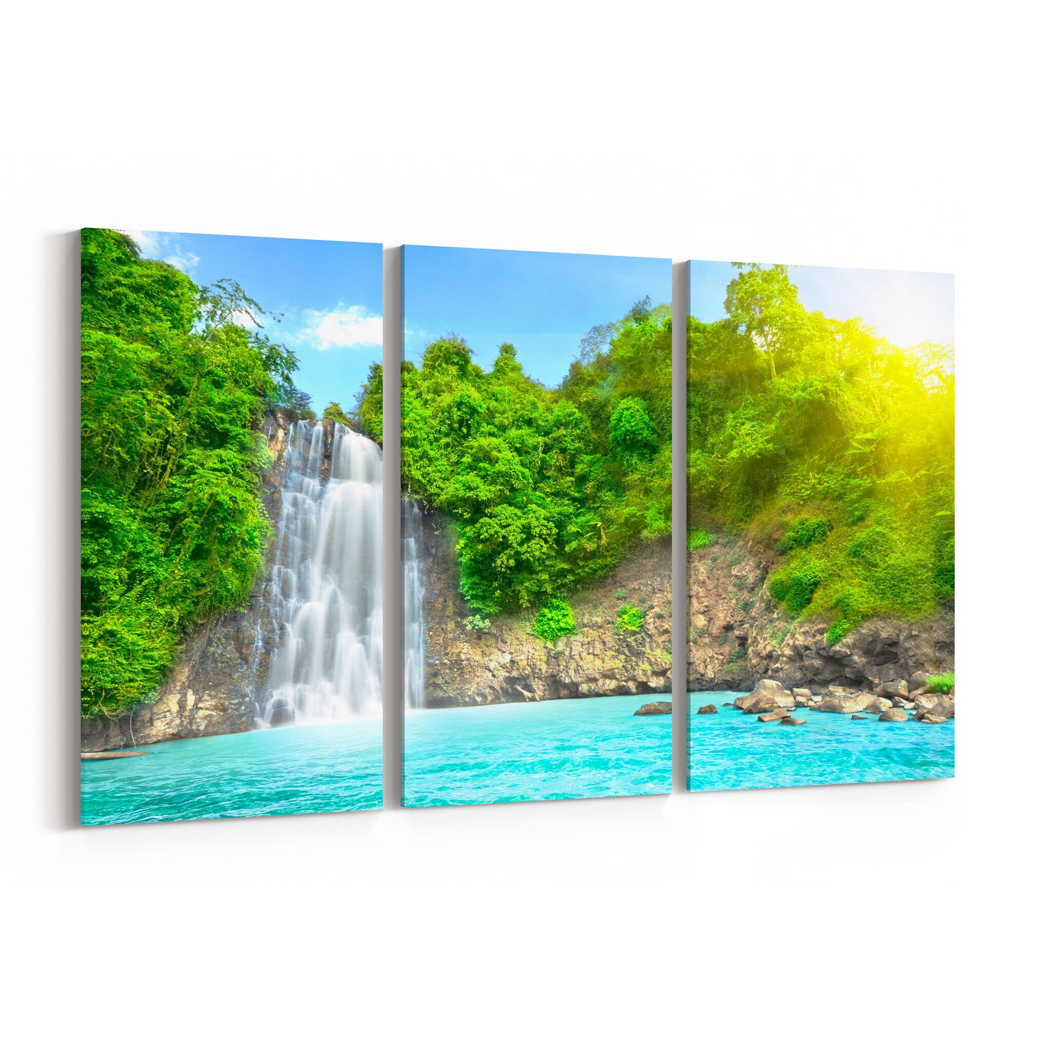 Waterfall Canvas Art Wall Multiple Sizes