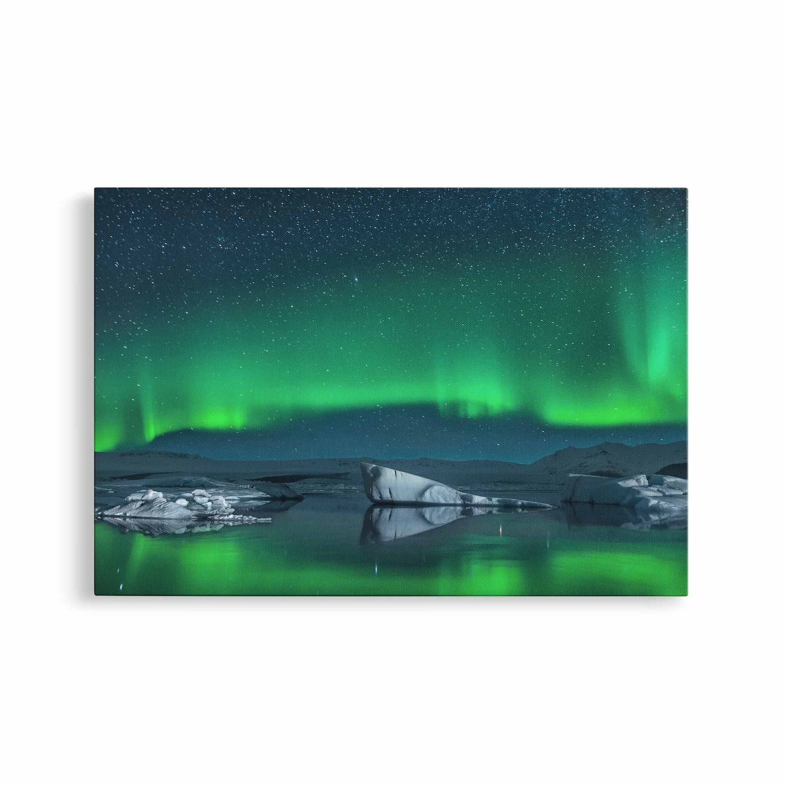 Northern Lights Canvas Wall Art Northern Lights Canvas Art Etsy
