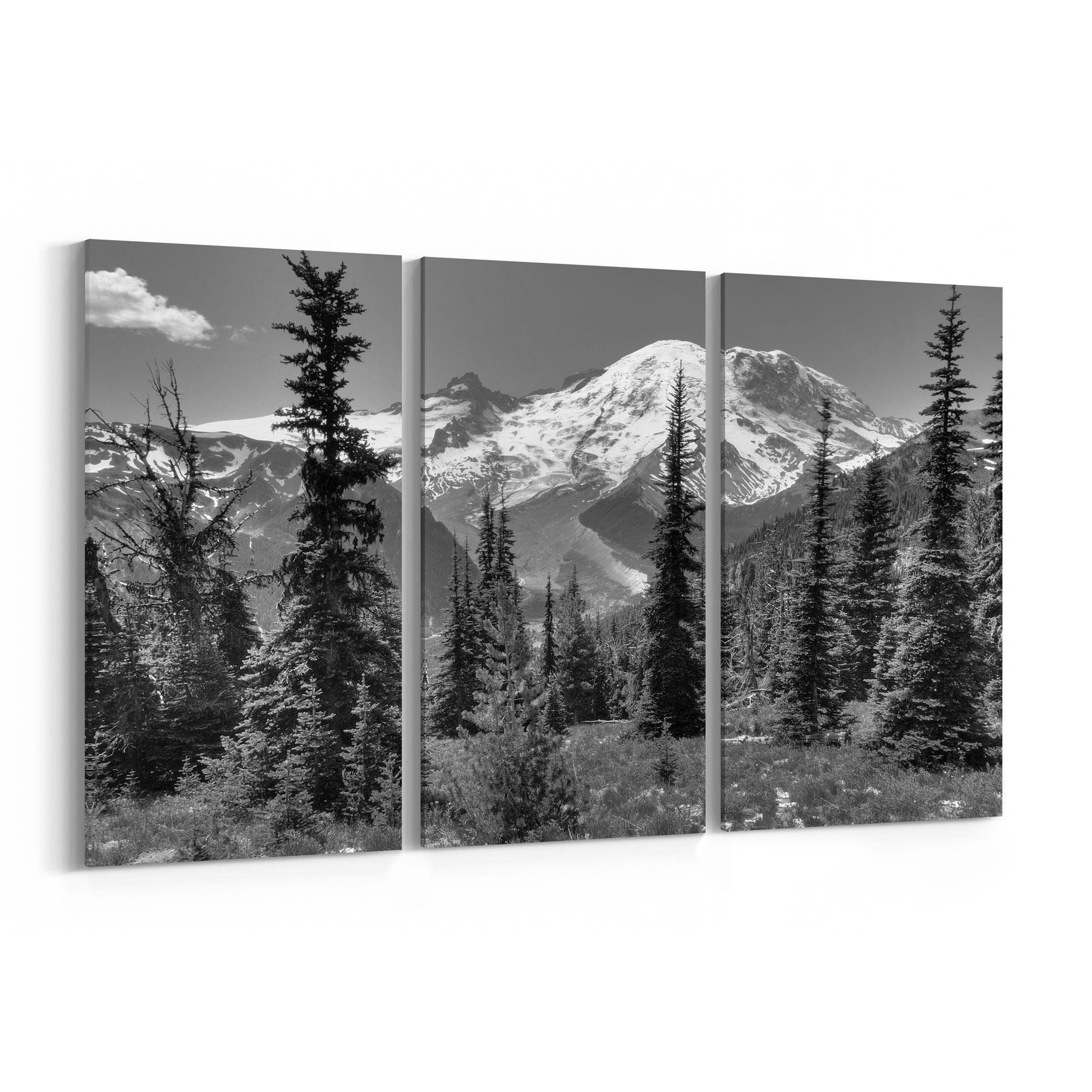 Mt. Rainier Canvas Print Mt. Rainier Wall Art Canvas Multiple | Etsy