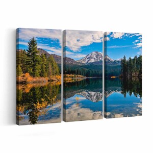 Lassen Peak Canvas print || Lassen Peak Wall Art || Lassen Peak Poster || Lassen Peak home decor || Lassen Peak Print
