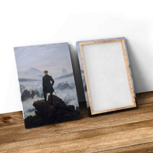 Wanderer above the Sea of Fog Caspar David Friedrich Wall Art Wanderer above the Sea of Fog Canvas Print Multiple Sizes Wrapped Canvas afbeelding 3