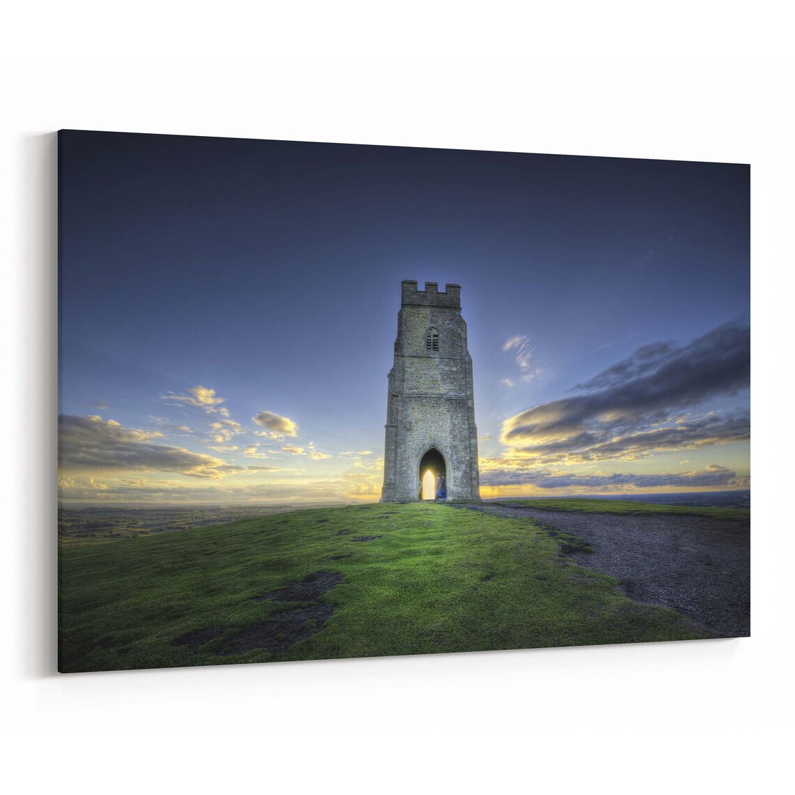 glastonbury tor art glastonbury tor art