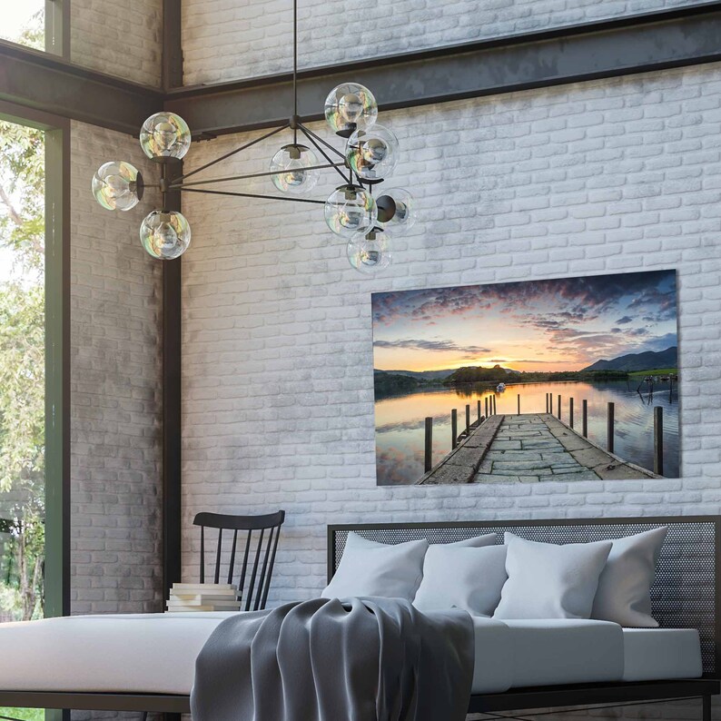 Lake District Canvas Print Lake District Wall Art Canvas Etsy