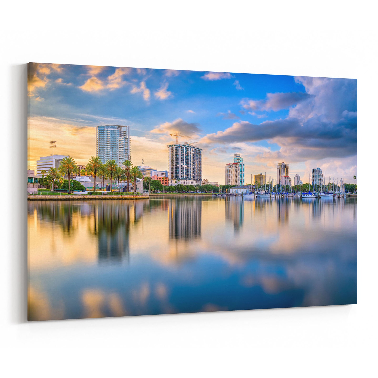 St. Petersburg Canvas Art St. Petersburg Wall Art Canvas Etsy