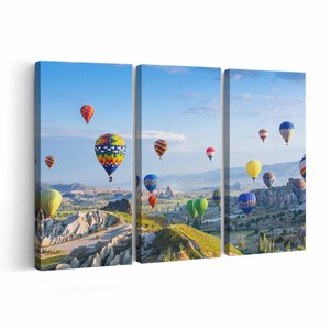 Balloon Flight Canvas print || Balloon Flight Wall Art || Balloon Flight Poster || Balloon Flight home decor || Balloon Flight Print