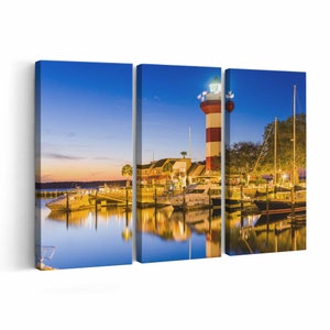 Hilton Head Skyline Canvas print || Hilton Head Skyline Wall Art || Hilton Head Skyline Poster || Hilton Head Skyline home decor || Hilton H