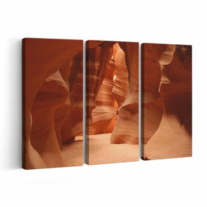 Antelope Canyon Canvas print || Antelope Canyon Wall Art || Antelope Canyon Poster || Antelope Canyon home decor || Antelope Canyon Print