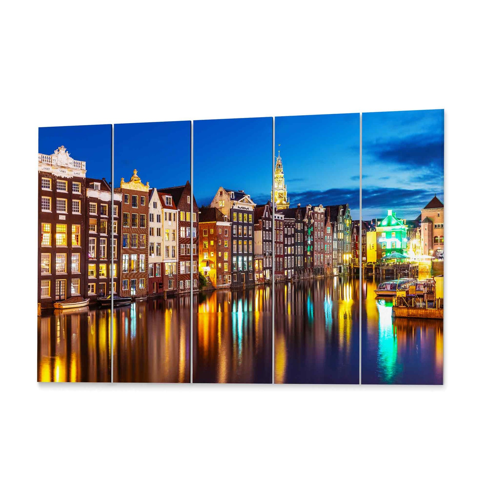 Amsterdam Wall Art Amsterdam Canvas Art multiple Sizes Etsy