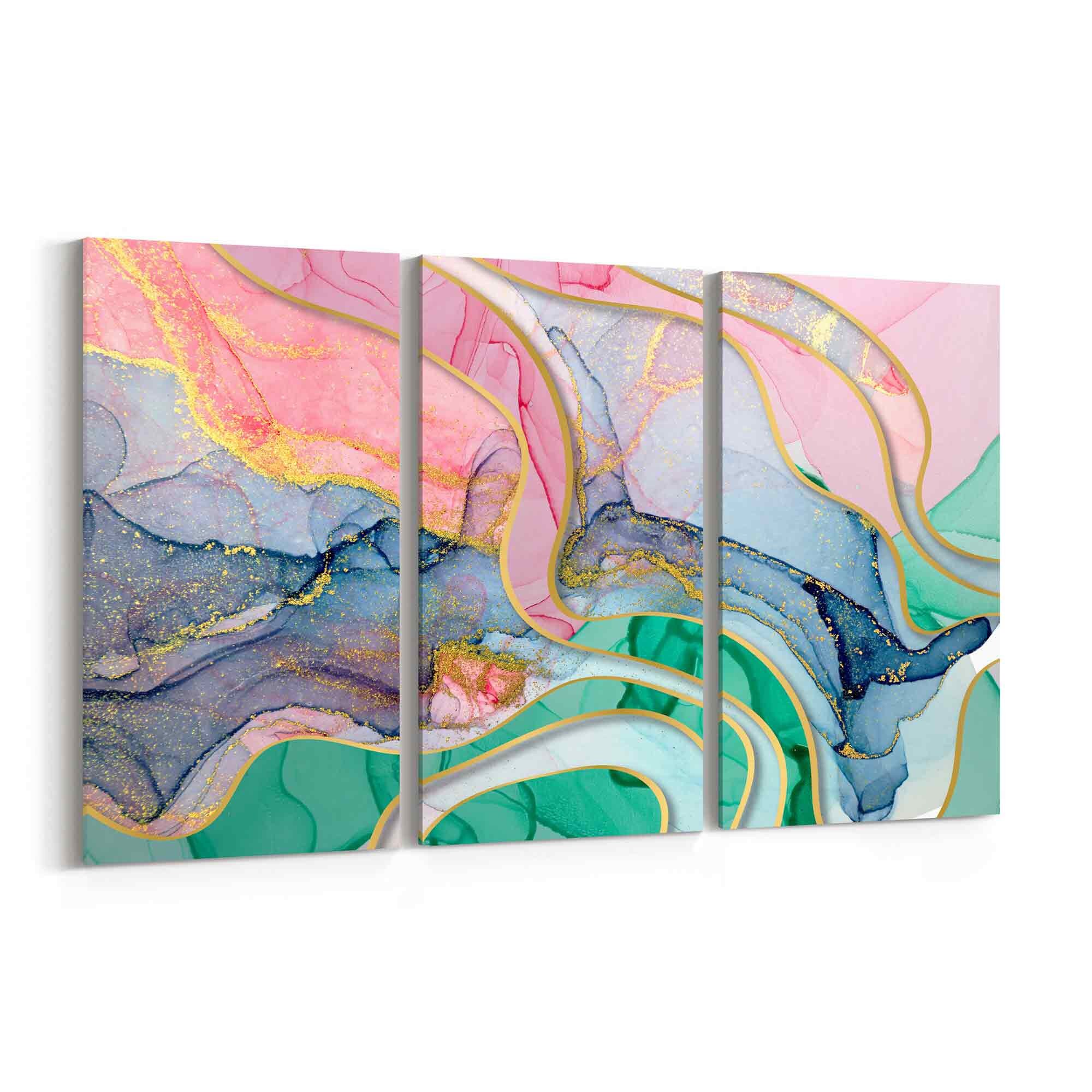 Watercolor Colorful Wall Decor Watercolor Colorful Wall Art Etsy