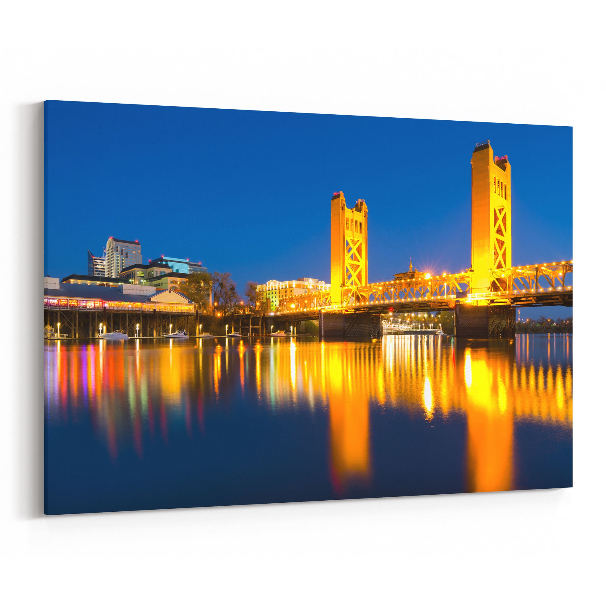 Sacramento Canvas Art Sacramento Wall Art Canvas California Etsy