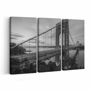 George Washington Bridge Skyline wall art | Canvas or Poster Print (framed) | Color / Black & White image 8