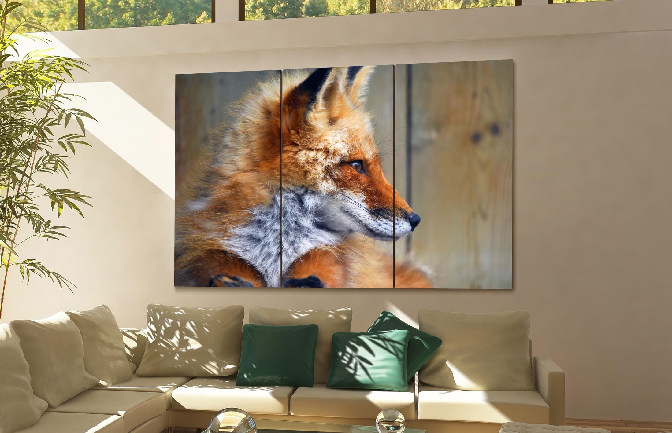 Red Fox Canvas Print Red Fox Wall Art Canvas Multiple Sizes | Etsy