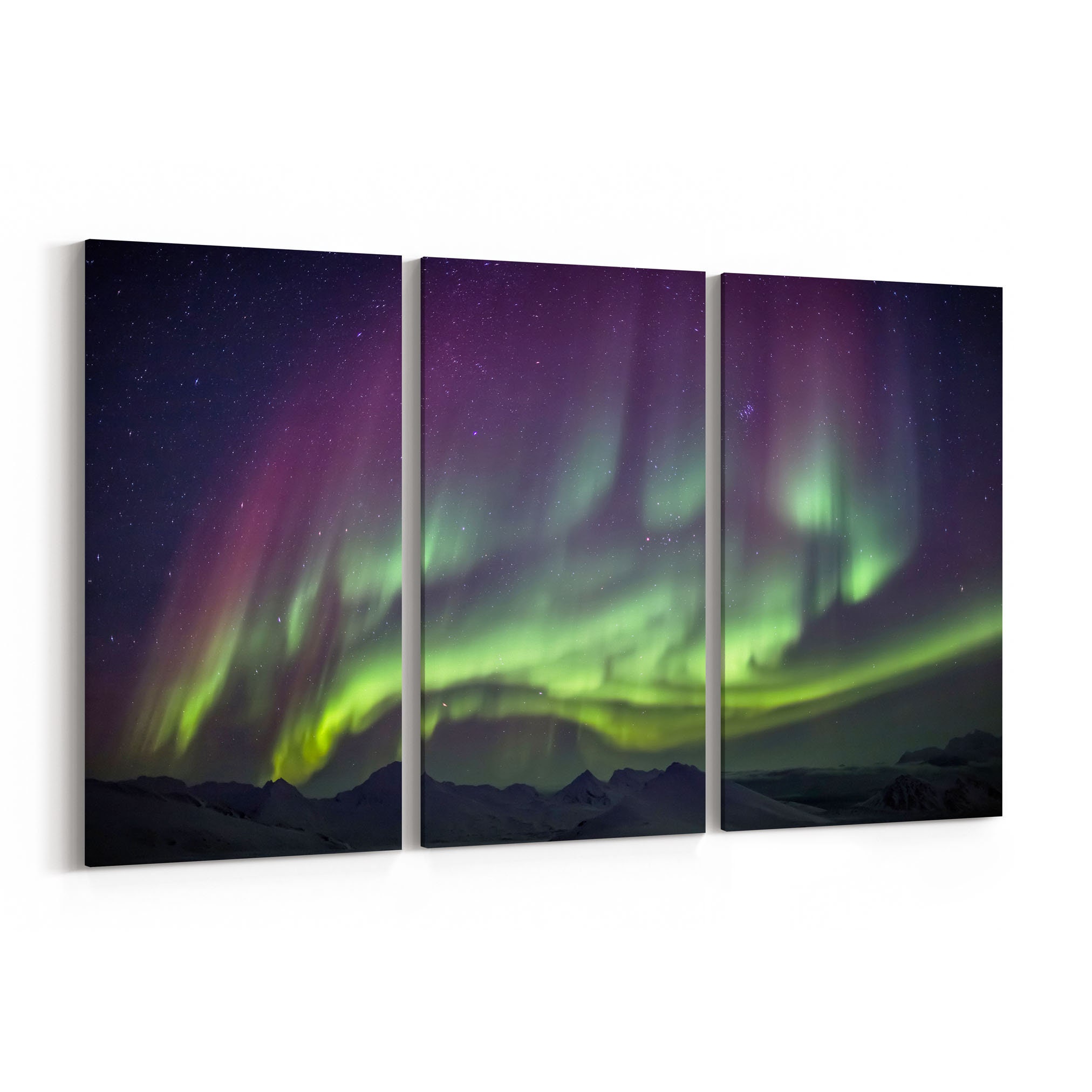 Northern Lights Canvas Northern Lights Canvas Print Multiple Sizes