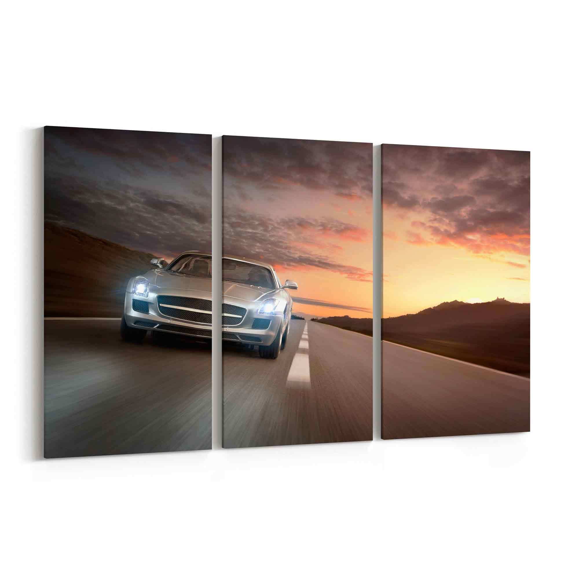 Luxury Car Canvas Print Luxury Car Wall Art Multiple | Etsy
