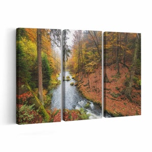Saxon Switzerland National Park Canvas print || Saxon Switzerland National Park Wall Art || Saxon Switzerland National Park Poster || Saxon