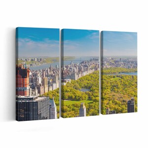 Central Park Skyline Canvas print || Central Park Skyline Wall Art || Central Park Skyline Poster || Central Park Skyline home decor || Cent