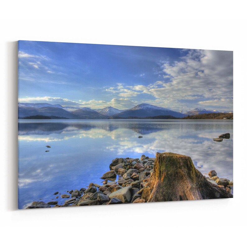 Loch Lomond Canvas Print Loch Lomond Wall Art Canvas Multiple Etsy