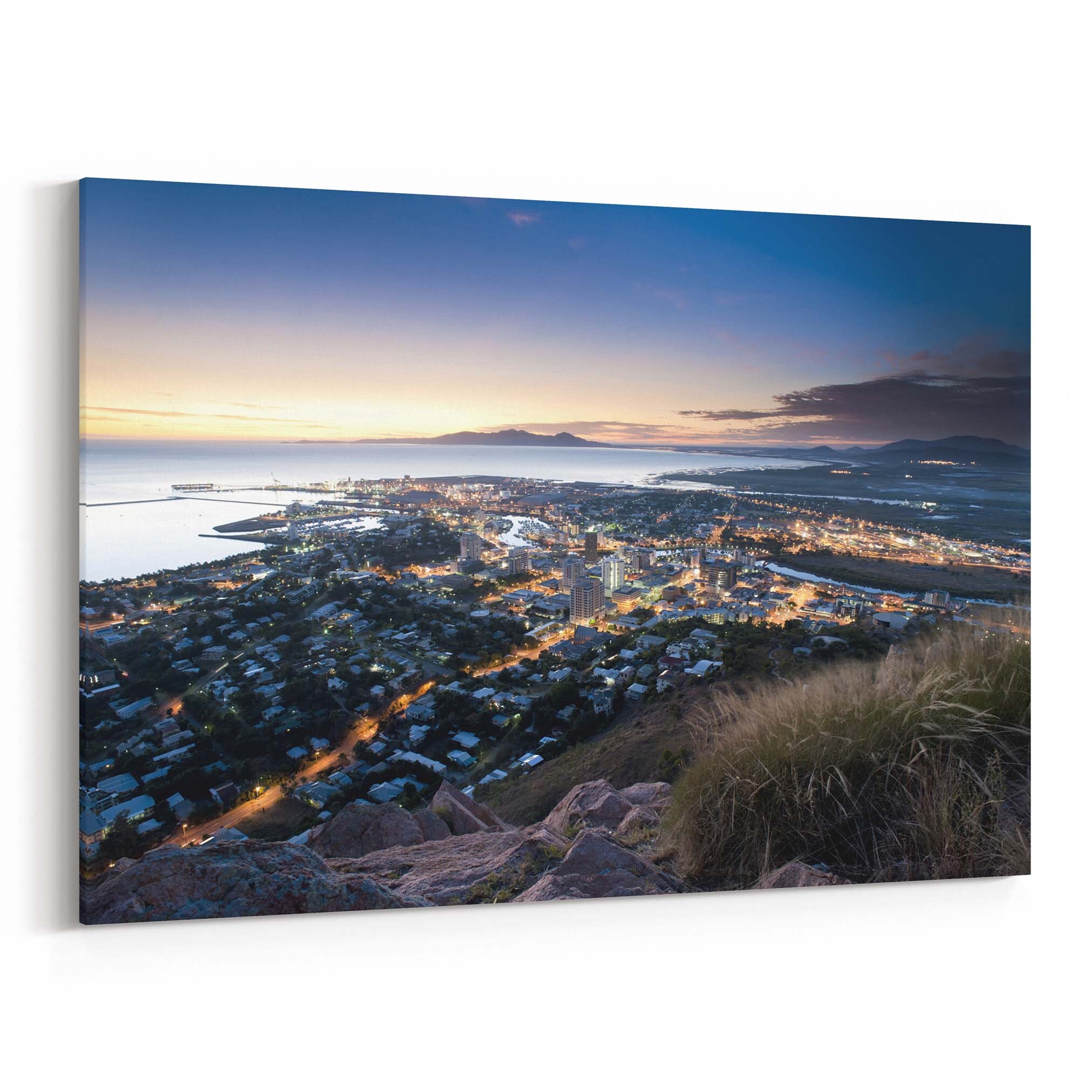 Townsville Skyline Wall Art Townsville Canvas Print Multiple Etsy