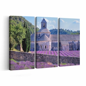 Lavender Fields Canvas print || Lavender Fields Wall Art || Lavender Fields Poster || Lavender Fields home decor || Lavender Fields Print