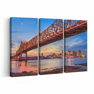 New Orleans Canvas print || New Orleans Wall Art || New Orleans Poster || New Orleans home decor || New Orleans Print