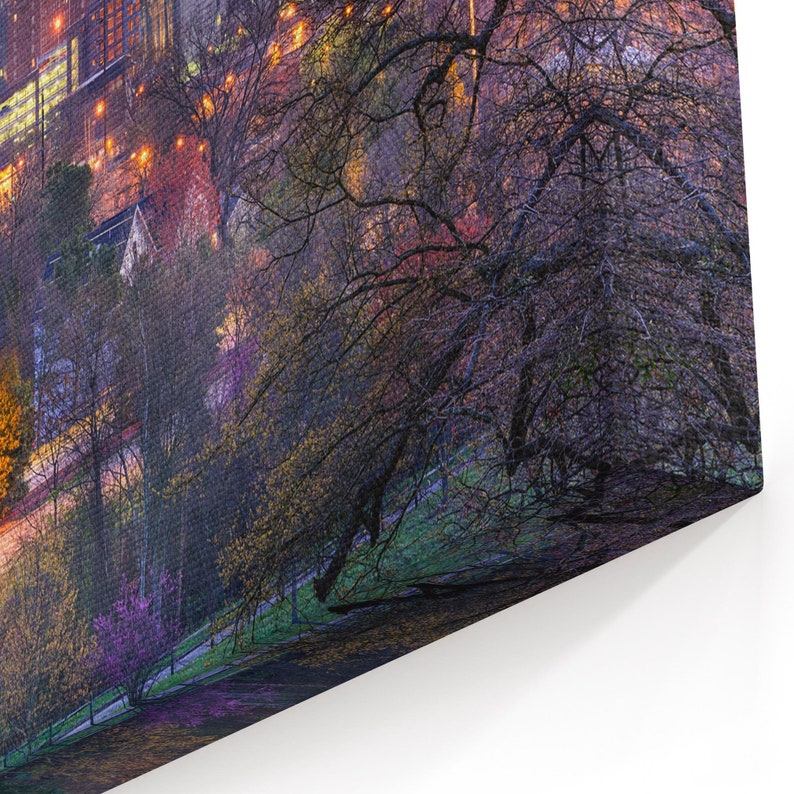 Raleigh Skyline Wall Art Canvas Raleigh Canvas Print Multiple Etsy