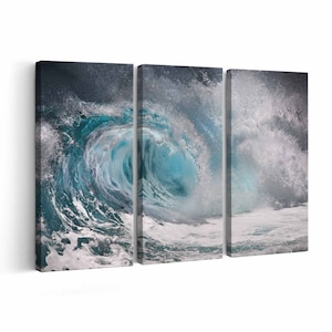 Sea Wave Canvas print || Sea Wave Wall Art || Sea Wave Poster || Sea Wave home decor || Sea Wave Print