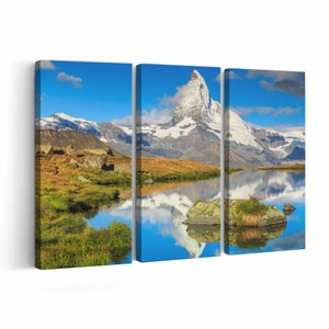 Matterhorn Peak Canvas print || Matterhorn Peak Wall Art || Matterhorn Peak Poster || Matterhorn Peak home decor || Matterhorn Peak Print