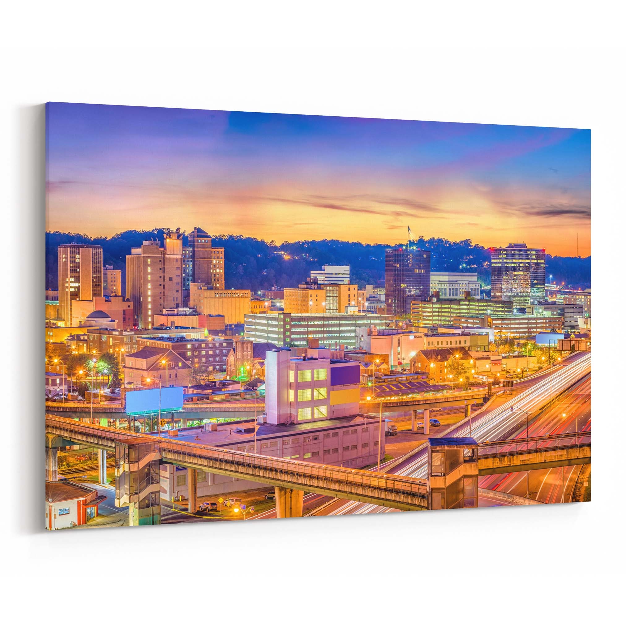 Charleston Skyline Wall Art Canvas Charleston Canvas Print Etsy