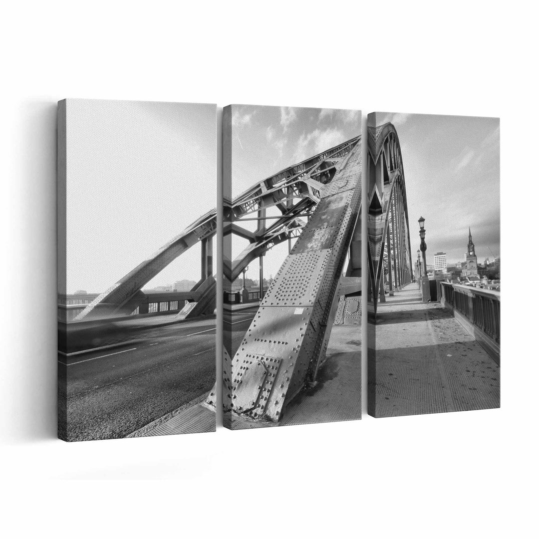 Tyne Bridge Canvas Print Tyne Bridge Wall Art Canvas Multiple Etsy