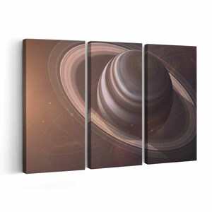 Saturn Canvas print || Saturn Wall Art || Saturn Poster || Saturn home decor || Saturn Print