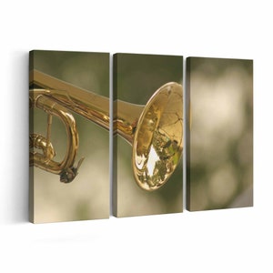 Trumpet Canvas print || Trumpet Wall Art || Trumpet Poster || Trumpet home decor || Trumpet Print