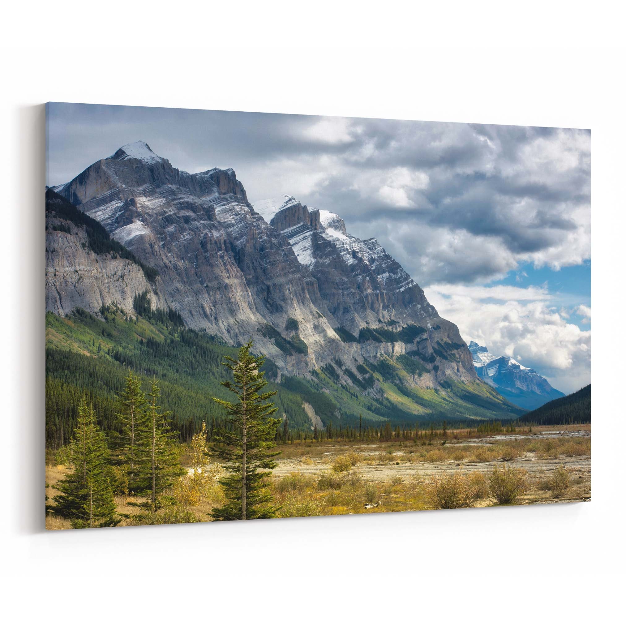Canadian Rockies Canvas Print Canadian Rockies Wall Art Canvas Etsy