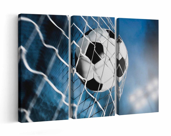 Soccer Ball Canvas print || Soccer Ball Wall Art || Soccer Ball Poster || Soccer Ball home decor || Soccer Ball Print