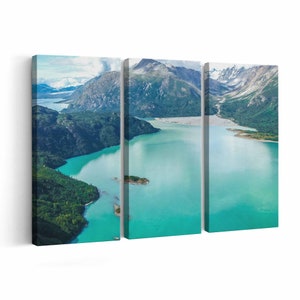 Glacier Bay National Park Canvas print || Glacier Bay National Park Wall Art || Glacier Bay National Park Poster || Glacier Bay National Par