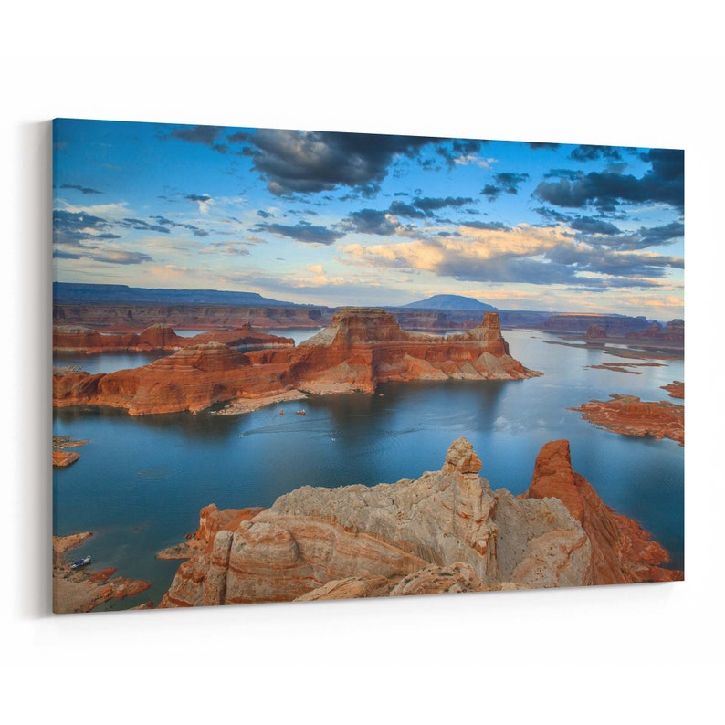 Lake Powell Canvas Print Lake Powell Wall Art Canvas Multiple Etsy