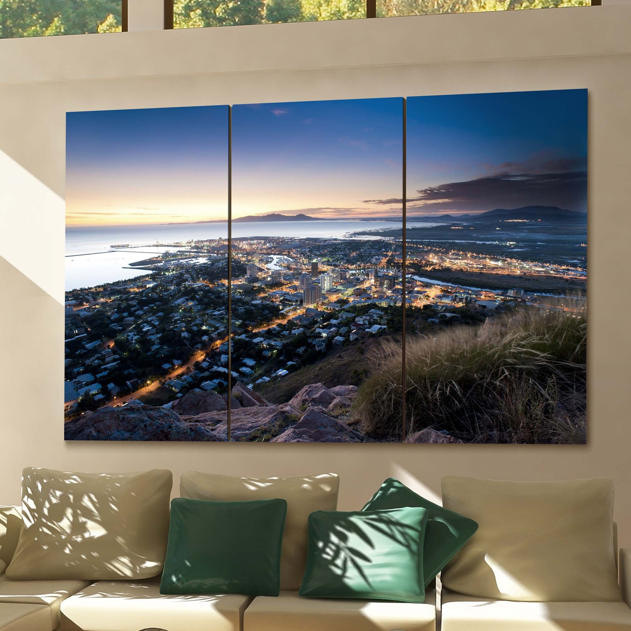Townsville Skyline Wall Art Townsville Canvas Print Multiple Etsy