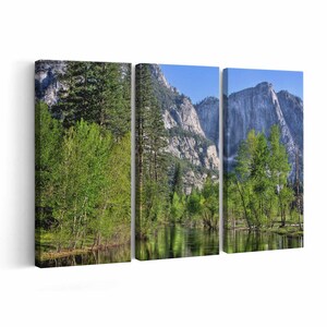 Yosemite Falls Canvas print || Yosemite Falls Wall Art || Yosemite Falls Poster || Yosemite Falls home decor || Yosemite Falls Print