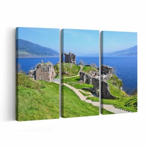 Loch Ness Canvas print || Loch Ness Wall Art || Loch Ness Poster || Loch Ness home decor || Loch Ness Print