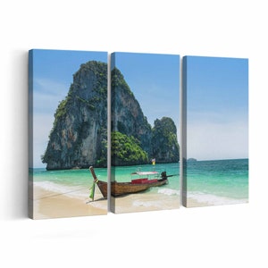 Beach Canvas print || Beach Wall Art || Beach Poster || Beach home decor || Beach Print