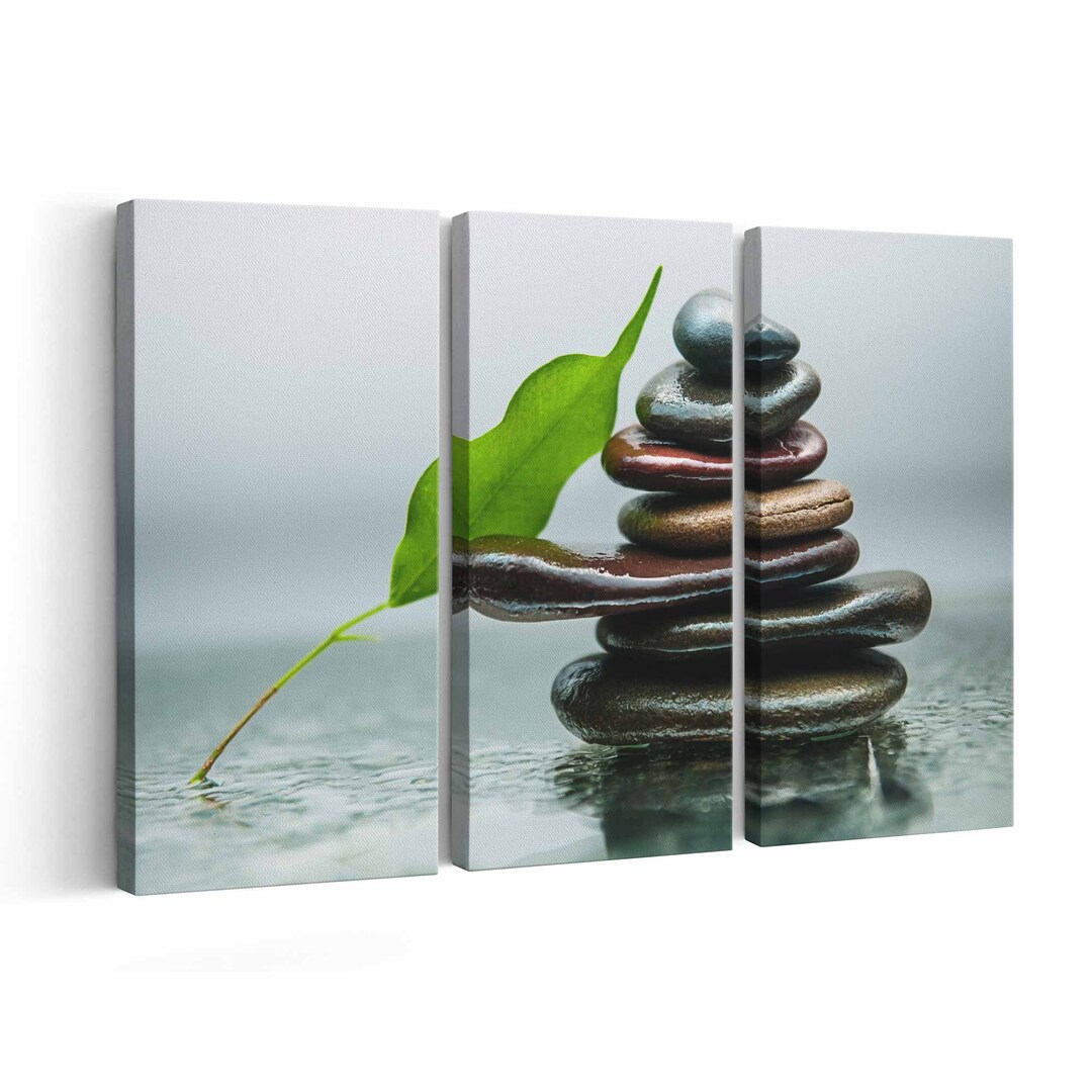 Zen Stones Canvas Print Zen Stones Wall Art Zen Stones Poster Zen Stones Home Decor Zen Stones