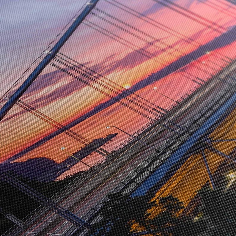 George Washington Bridge Skyline wall art | Canvas or Poster Print (framed) | Color / Black & White image 10
